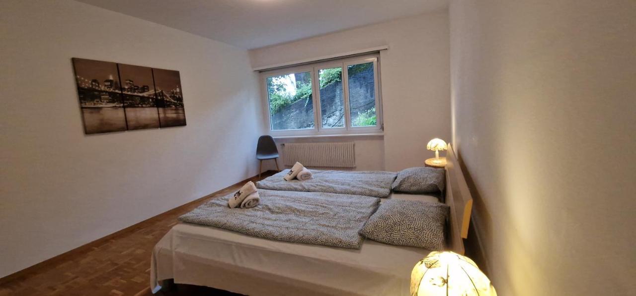 Lugano Lakeview Apartment Private Parking & Self Check-In Dış mekan fotoğraf
